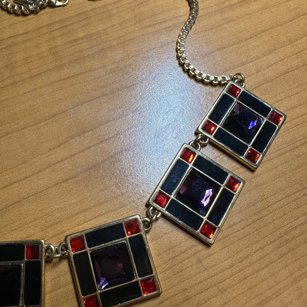 Kate Spade Rhinestone Statement Necklace - Picture 2 of 6